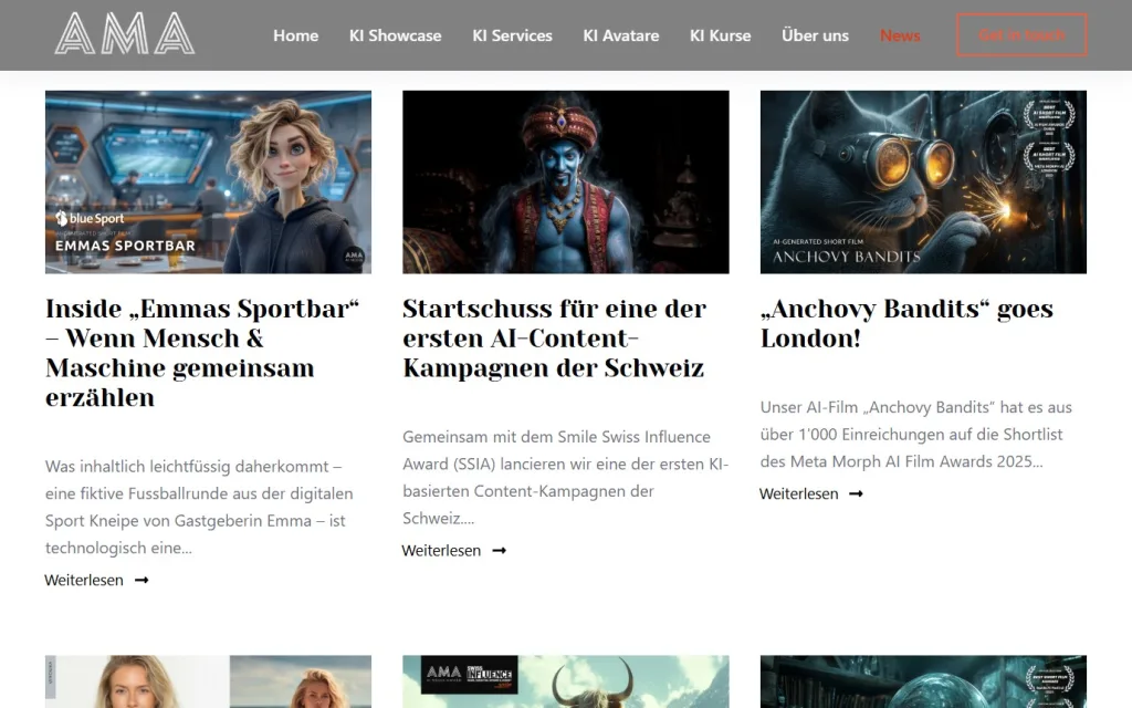 SEO-Strategie und optimierte Inhalte für AI Media Agency – bessere Sichtbarkeit in der DACH-Region